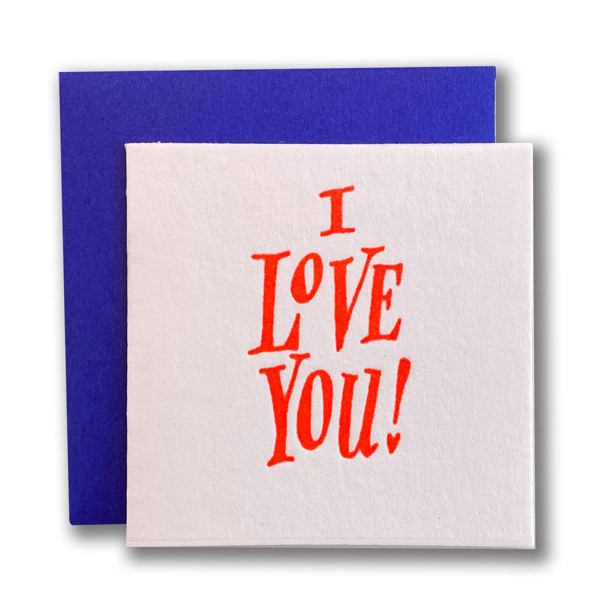 &#39;I love you!&#39; Tiny Card