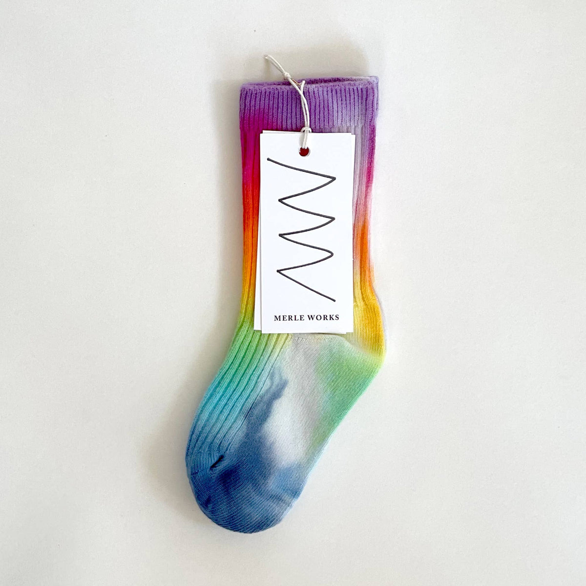 Rainbow Hand-dyed Dressy Socks (Kids)