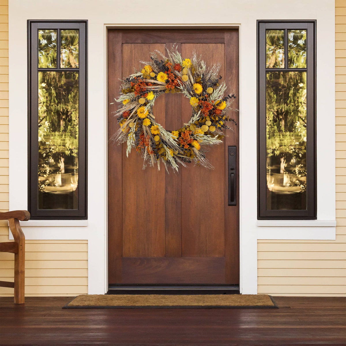 Santa Barbara Harvest Wreath