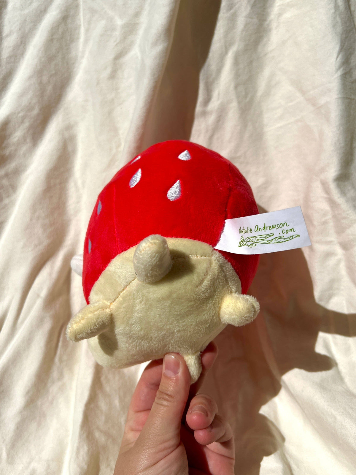 Scoot, the Strawberry Wanderer Plushie