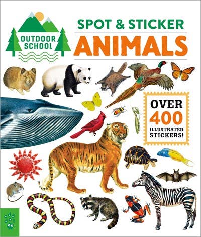 Spot &amp; Sticker Animals: Outdoor School