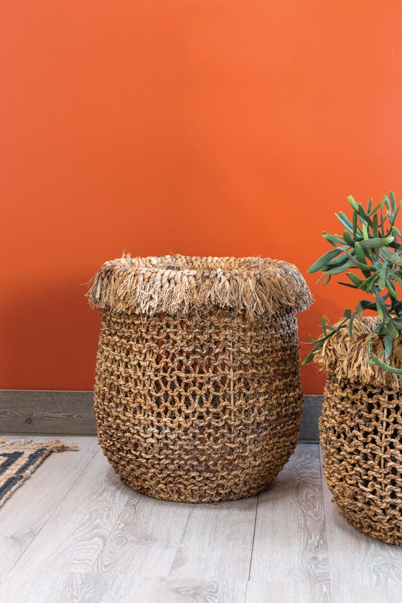 Palm Grove Basket 20.25&quot;x 21.5&quot;