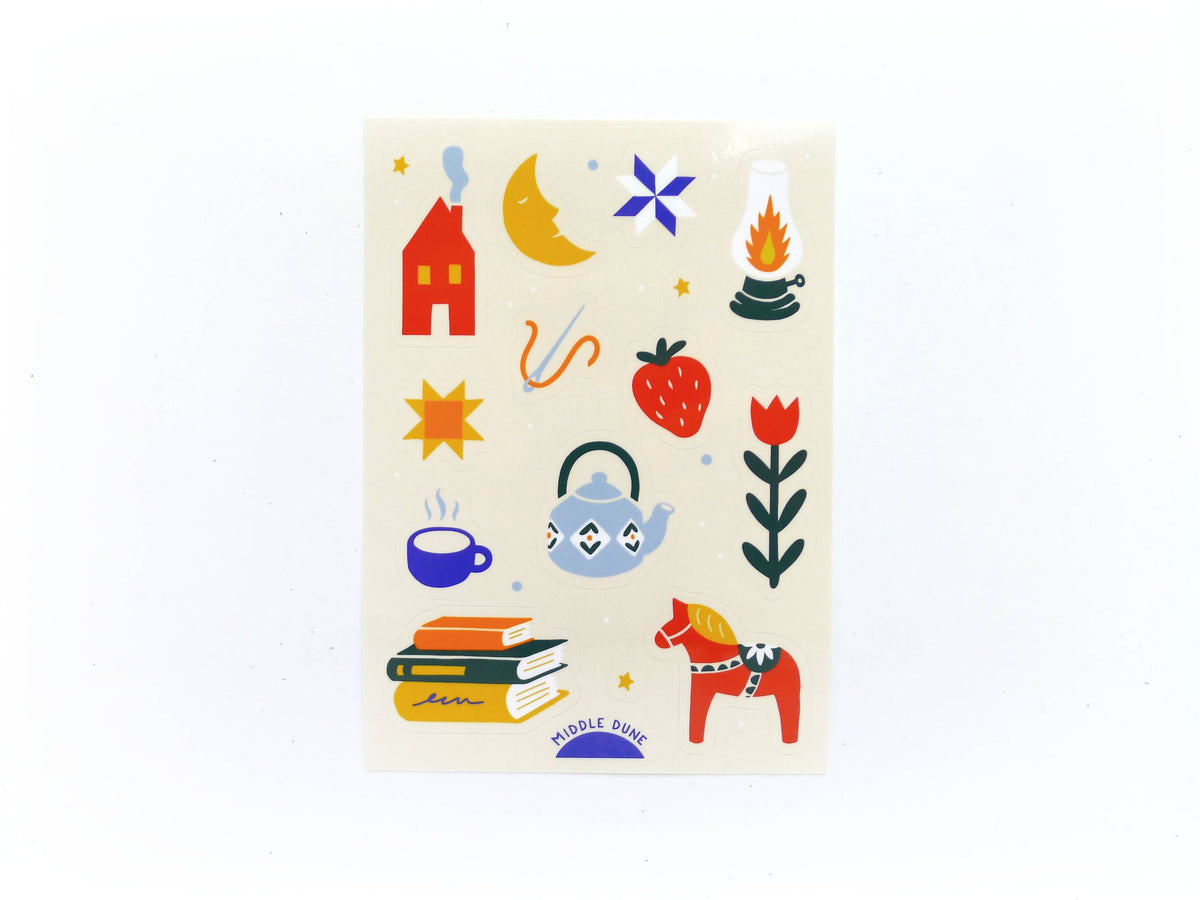 Cozy Cottage Sticker Sheet