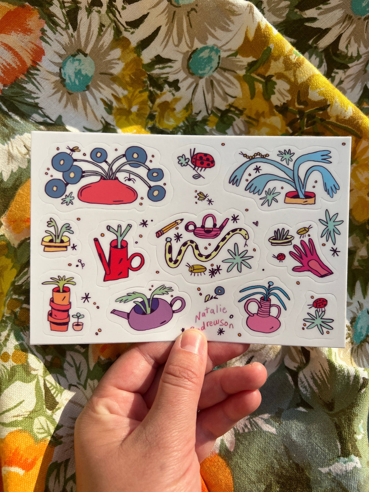 Small Plant Sticker Sheet