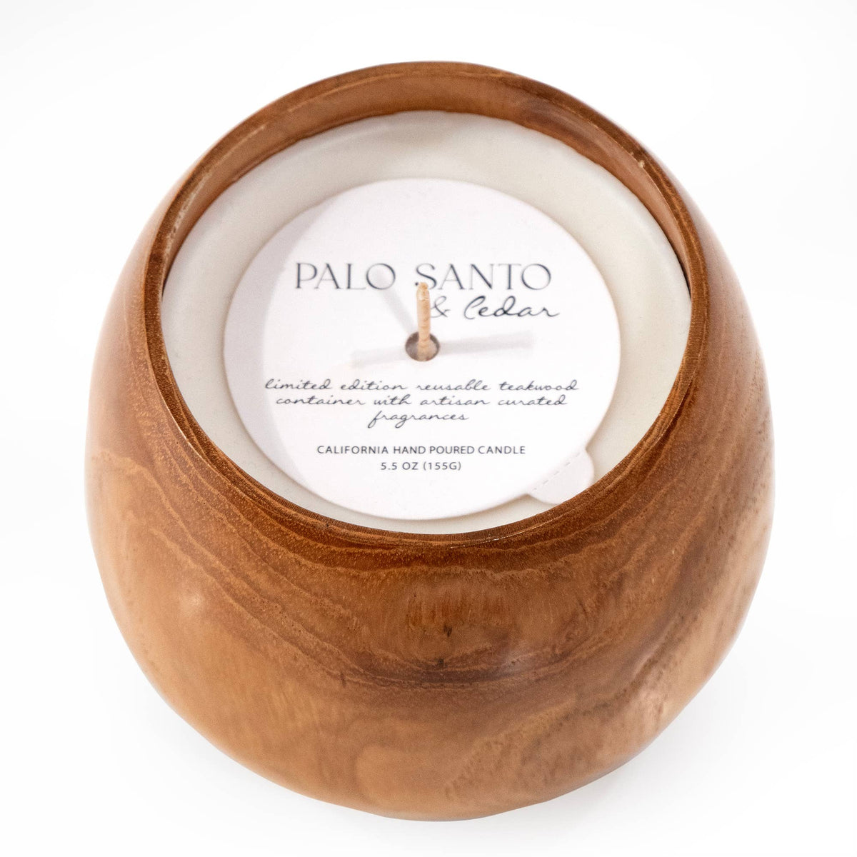 Palo Santo &amp; Cedar Candle