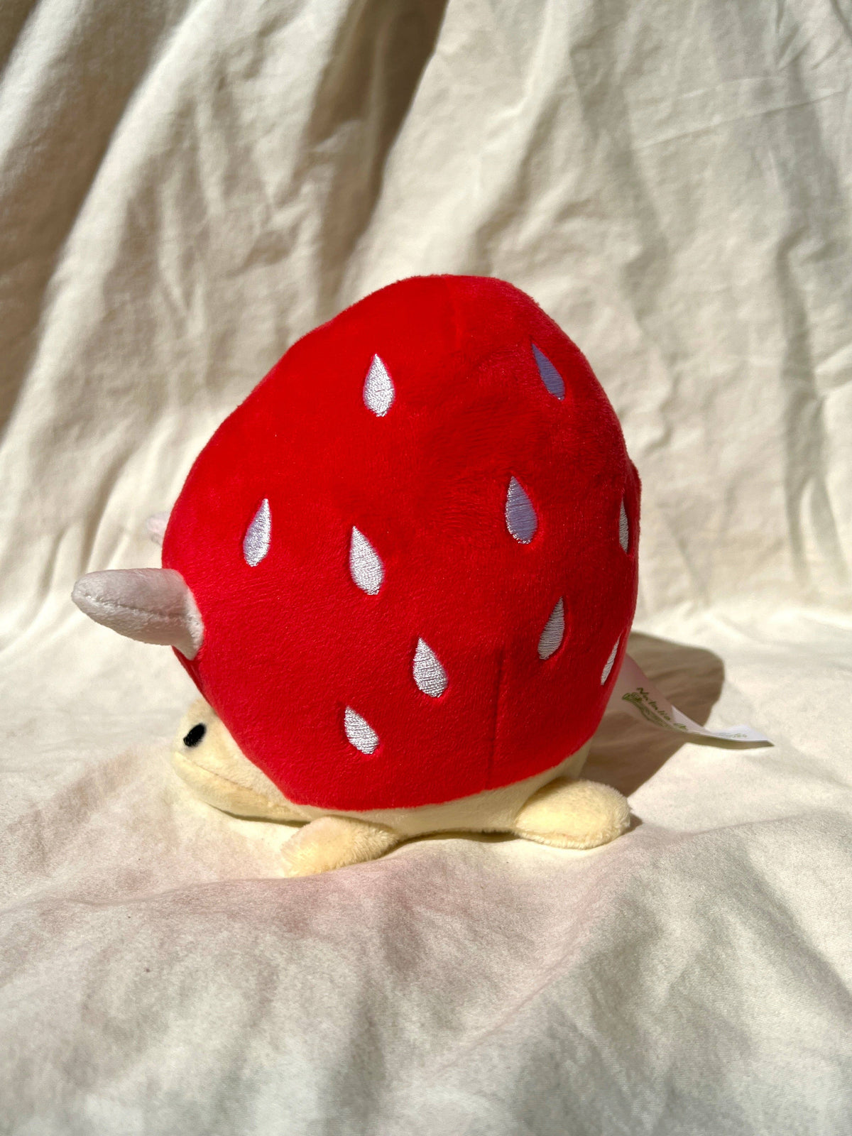 Scoot, the Strawberry Wanderer Plushie