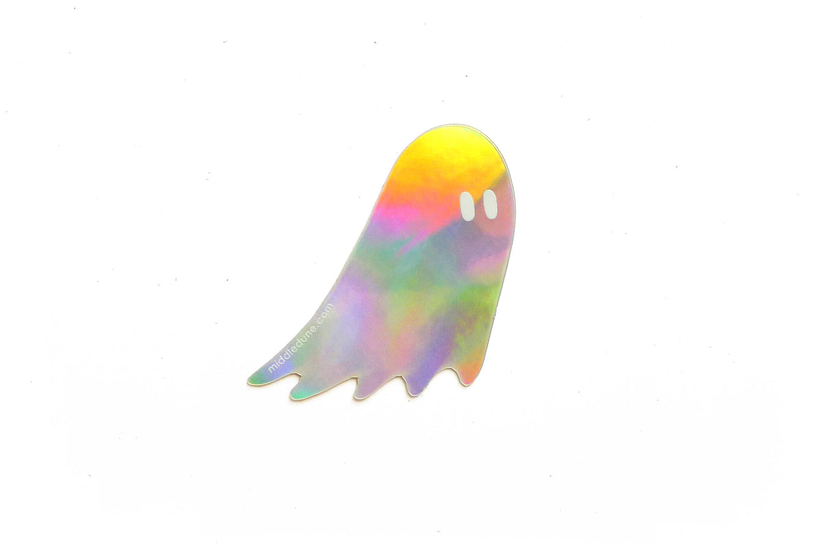 Holographic Ghost Sticker