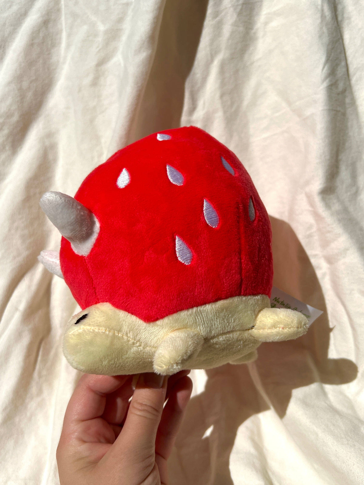 Scoot, the Strawberry Wanderer Plushie