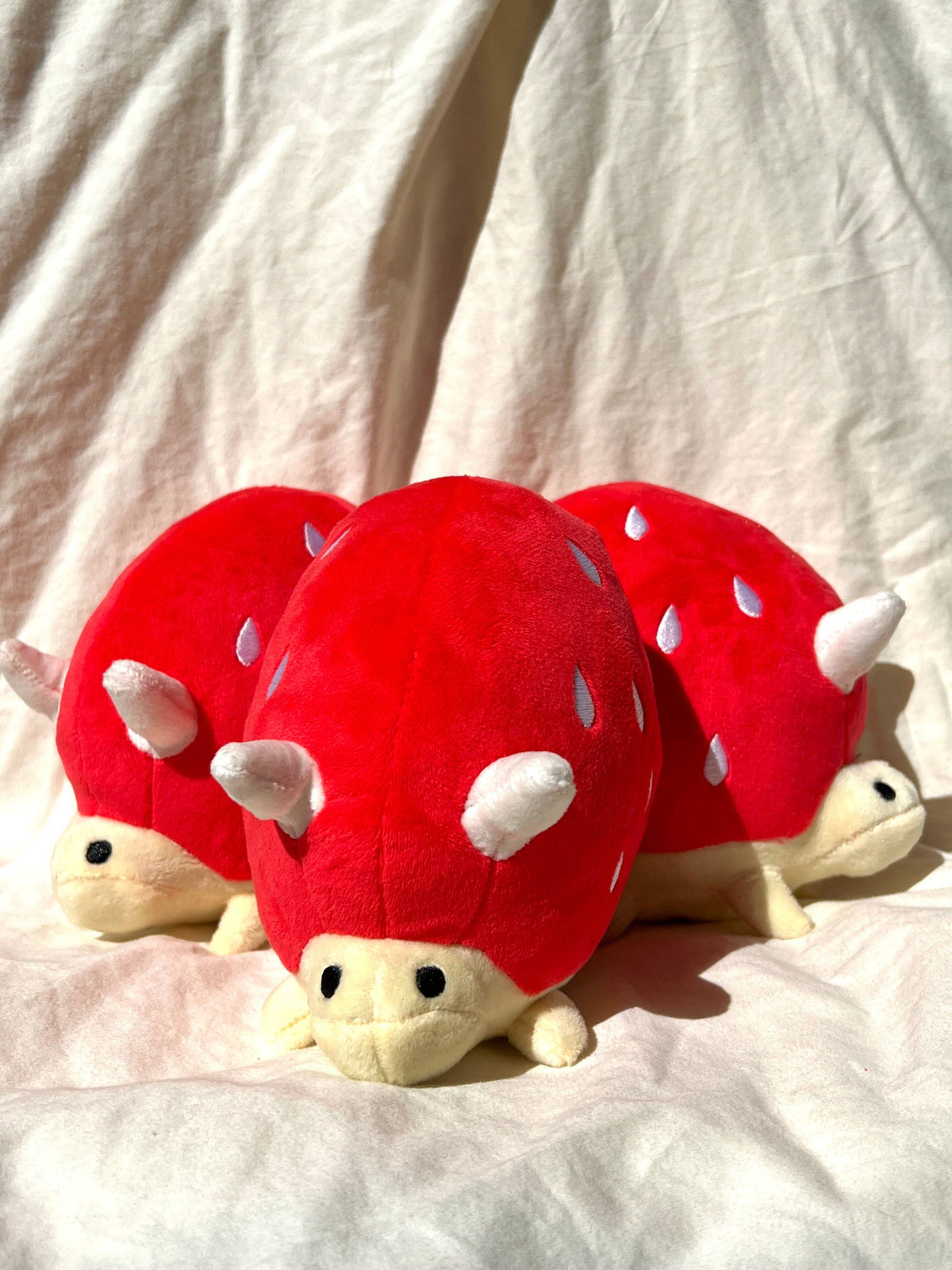 Scoot, the Strawberry Wanderer Plushie