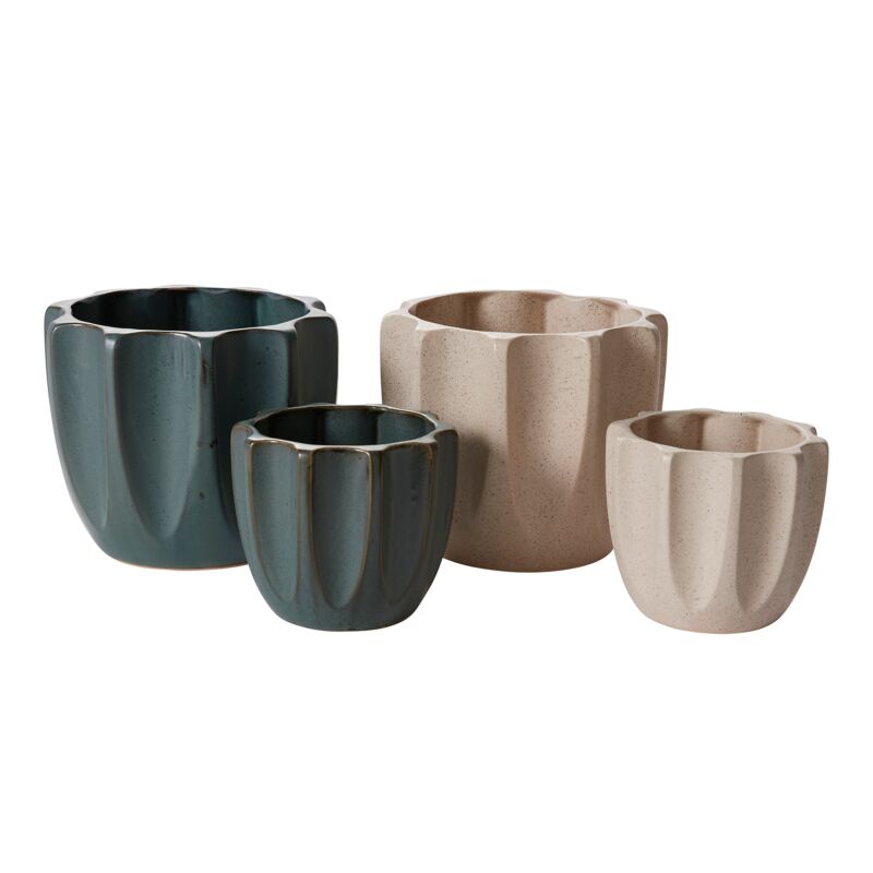 Beaumont Pot 5.5&quot;x 4.5&quot; Off-White