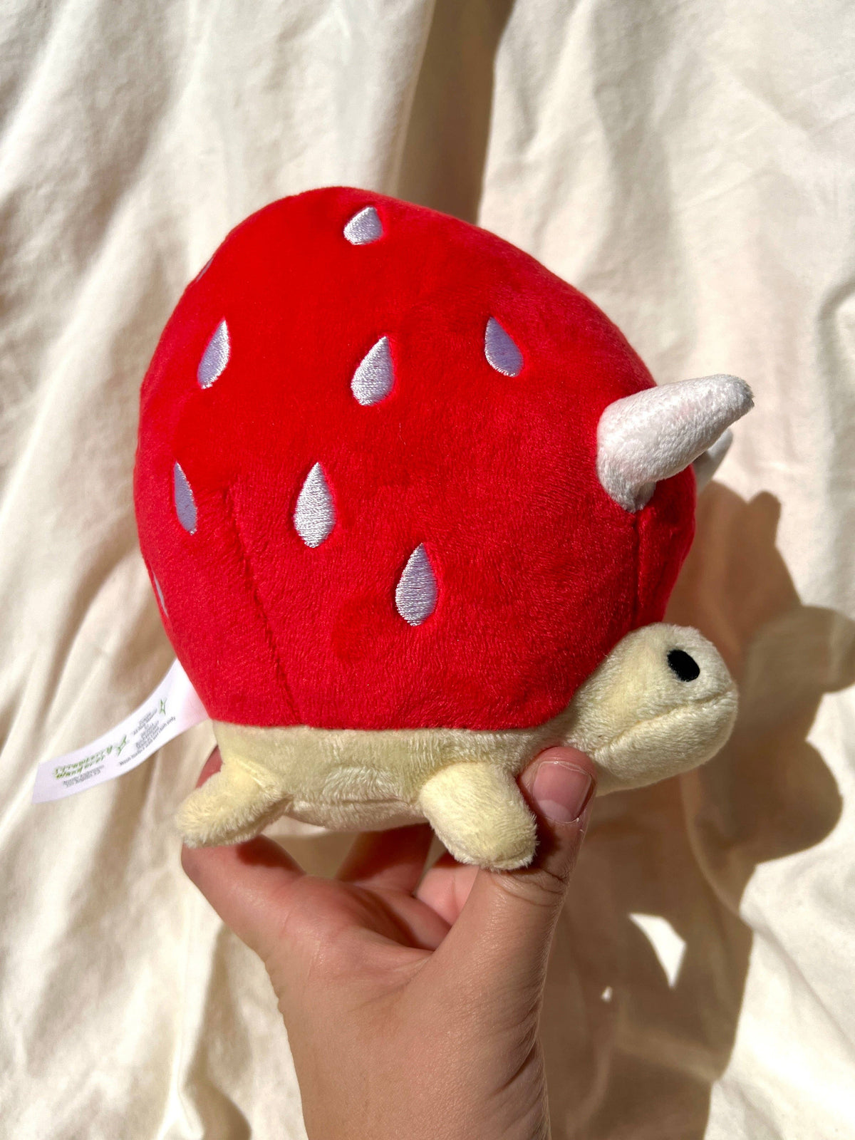 Scoot, the Strawberry Wanderer Plushie