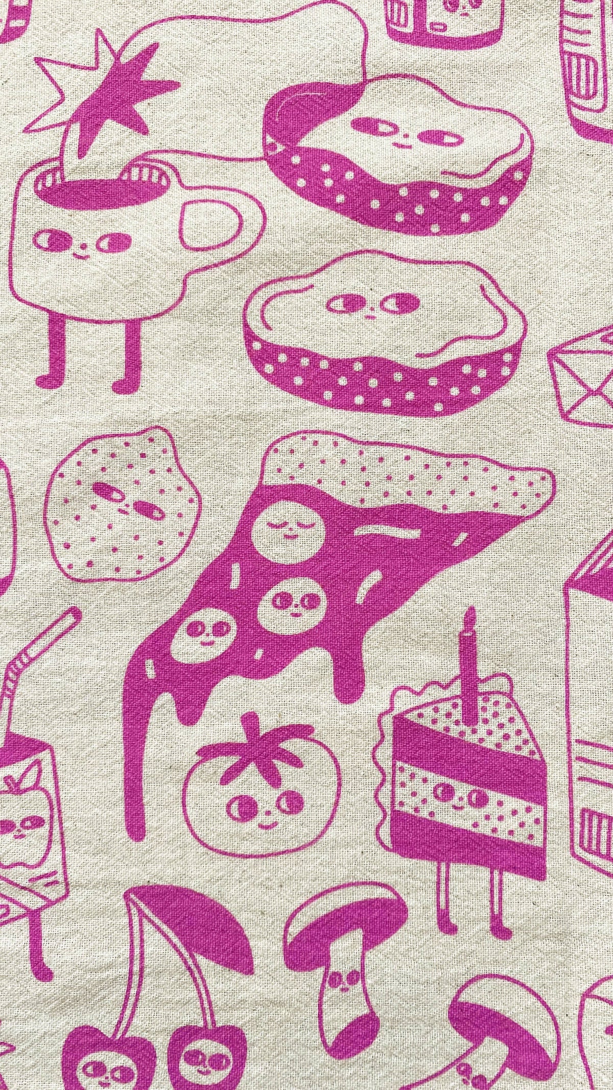 Tea towel - food friends