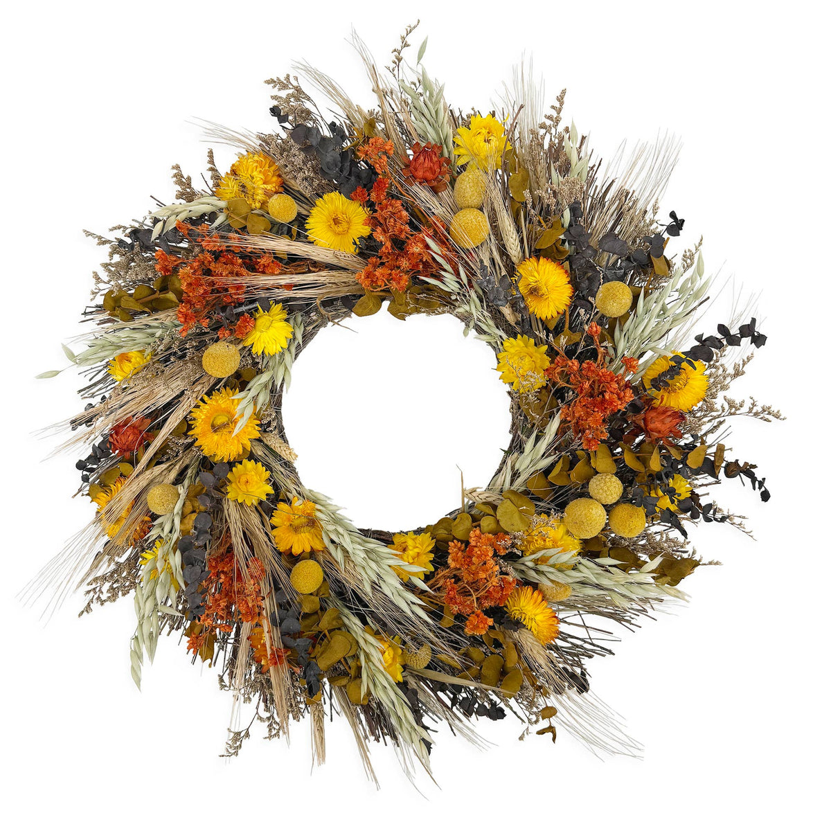 Santa Barbara Harvest Wreath