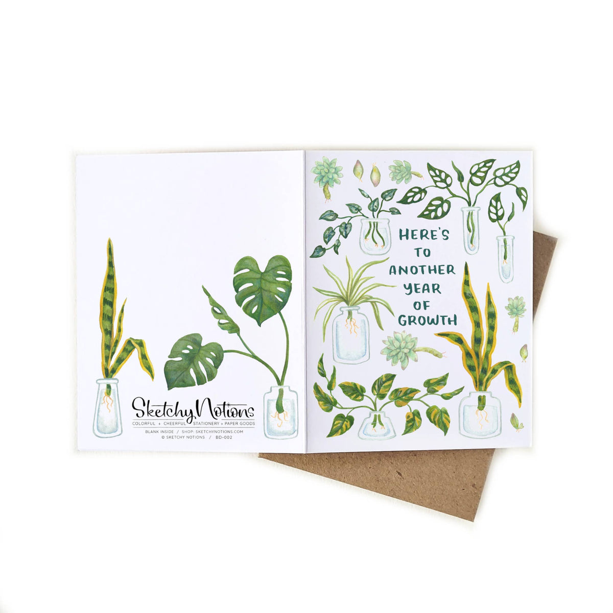 Birthday Plant Growth Card