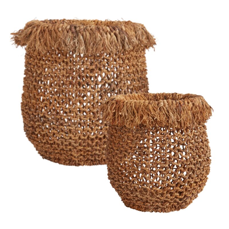 Palm Grove Basket 20.25&quot;x 21.5&quot;