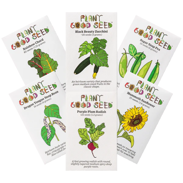 Beginning Gardeners Seed Collection - Plant Good Seed